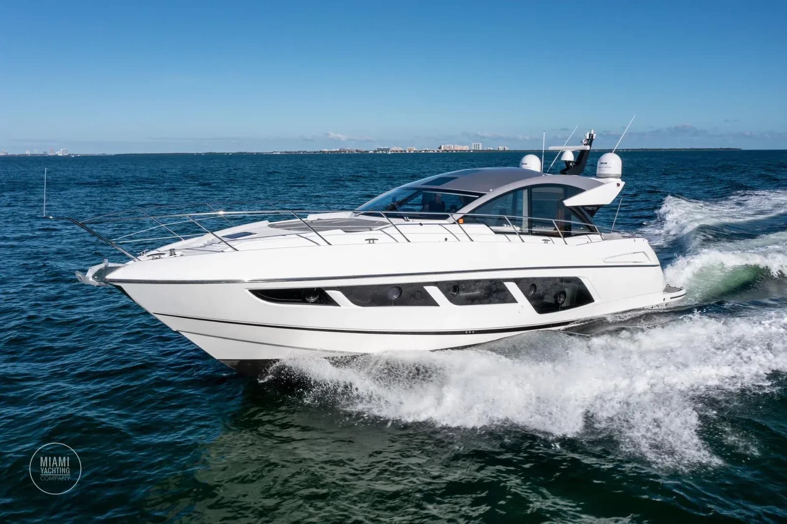 Private yacht charter available for instant booking in Miami