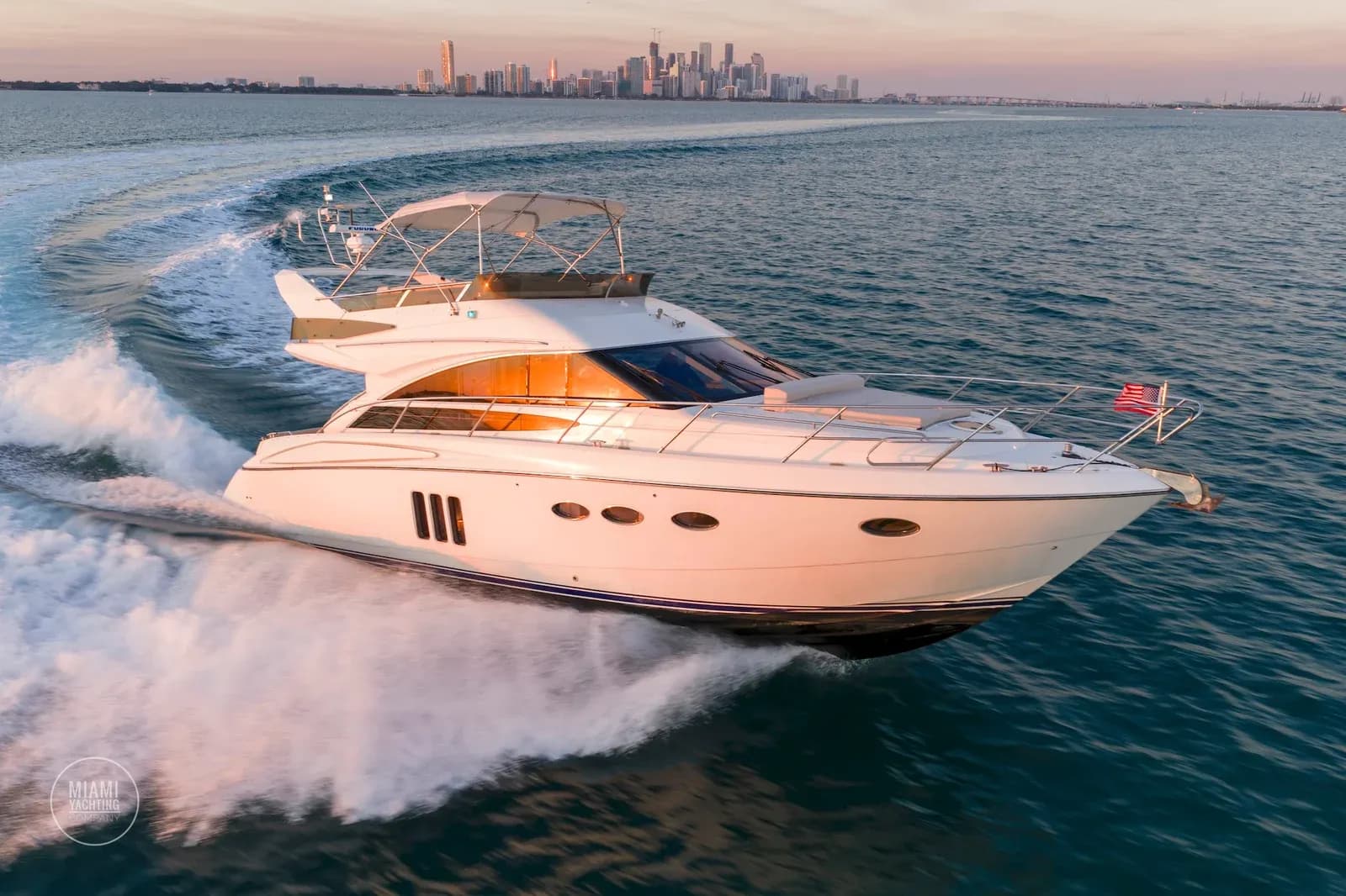 Private yacht charter departing from Coconut Grove on Biscayne Bay