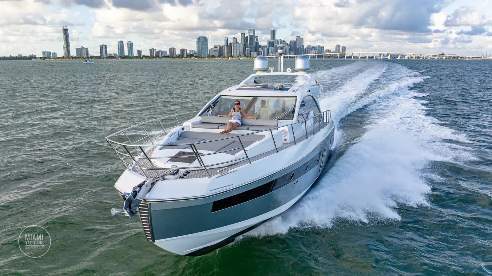 Private boat charter departing from Key Biscayne on Biscayne Bay