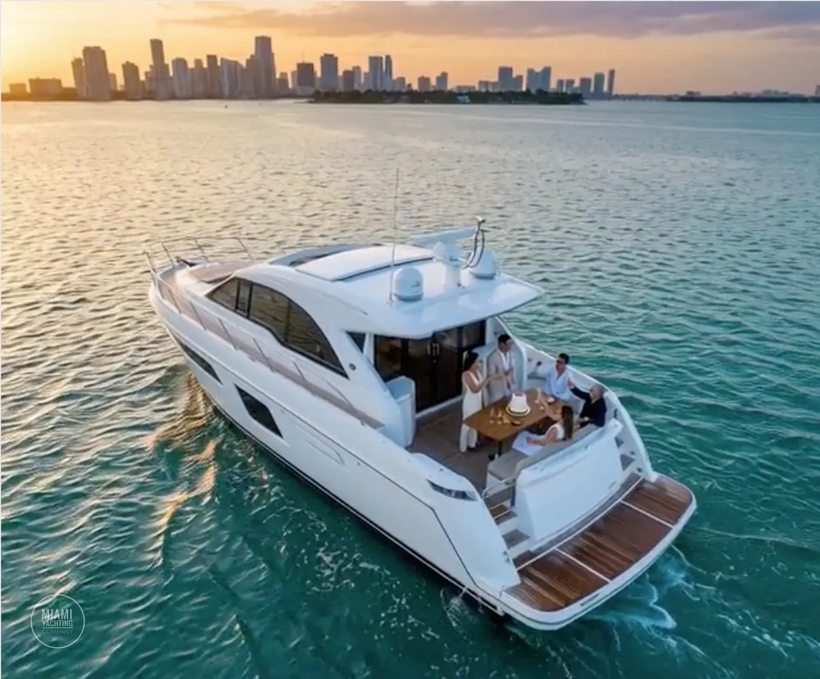 Premium drone coverage for large group yacht charters