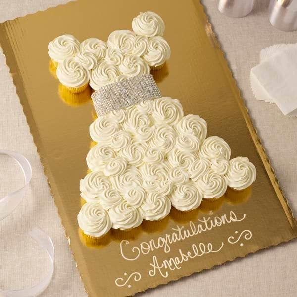 Bachelorette Bridal Cupcakes