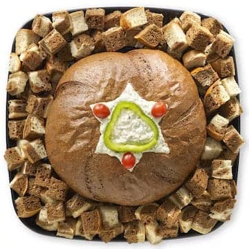 Bread Bowl Dip Platter