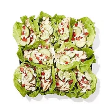 Lemon Chicken Lettuce Wraps